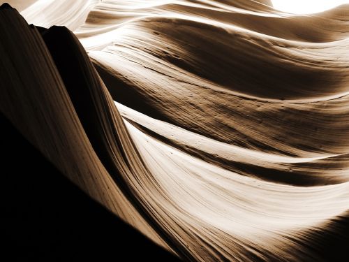 waves antelope canyon flow