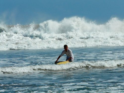 beach sea waves