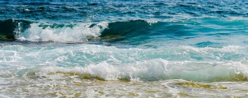 waves sea nature