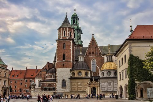 wawel  krakow  poland