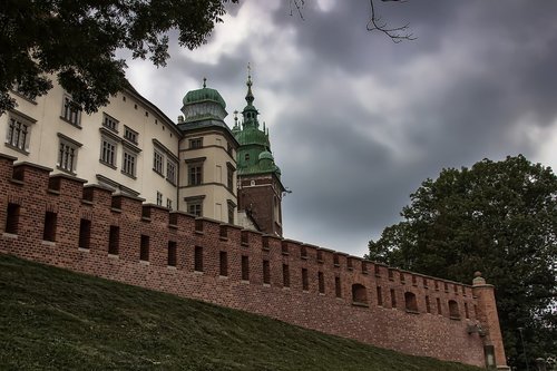 wawel  krakow  poland