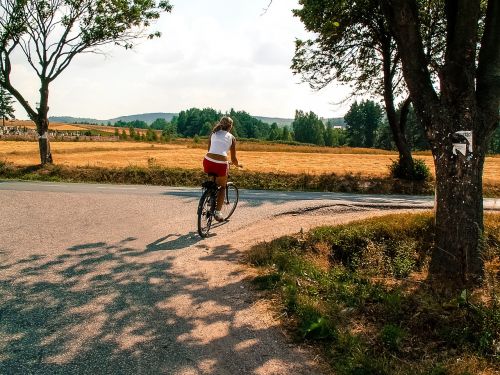 way bike girl