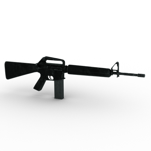 weapon  black  rifle