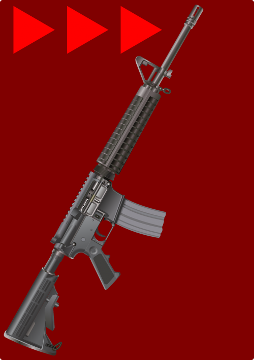 weapons rifle m16
