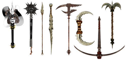 weapons  fantasy  spear