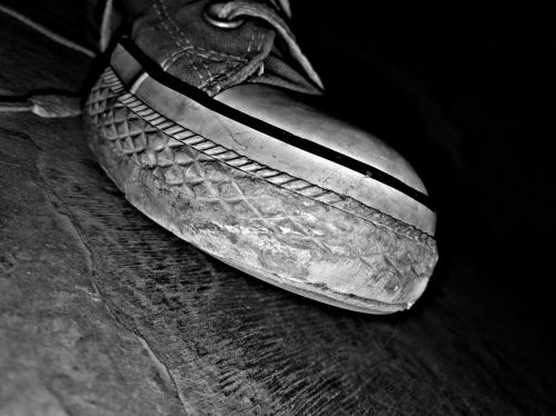 shoes rubber wear