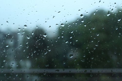 weather glass rain