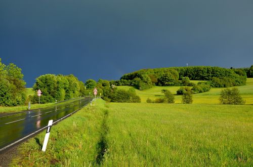 weather light road