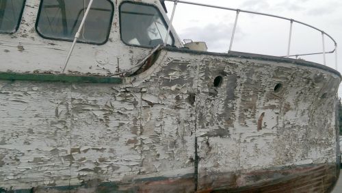 weathered boat boat weathered