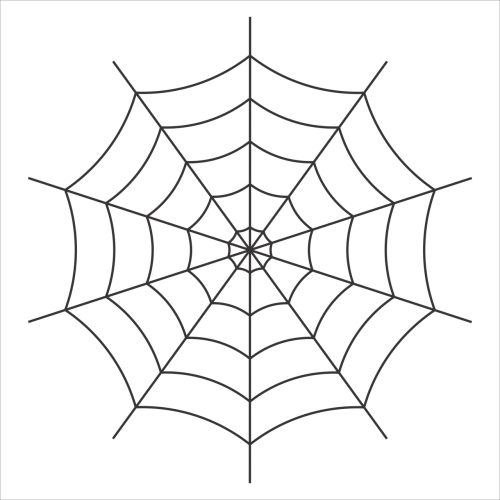web cobweb vector