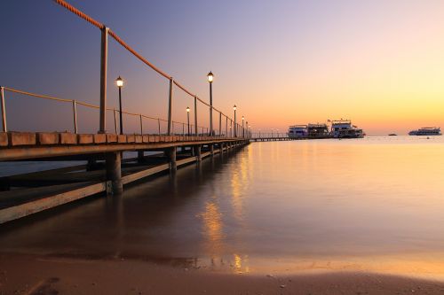 web piers long exposure