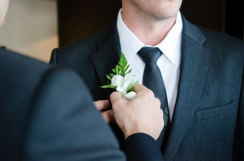 wedding marriage buttonhole
