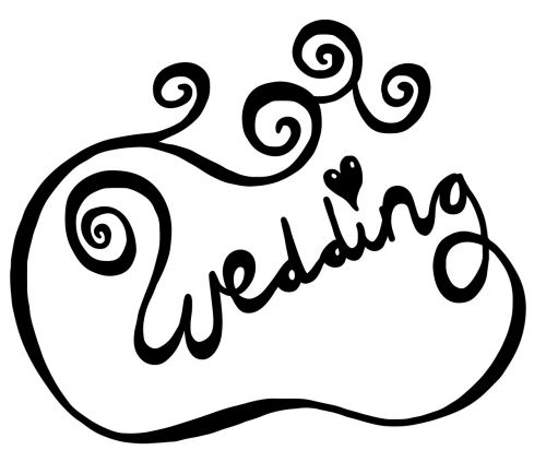 wedding text font
