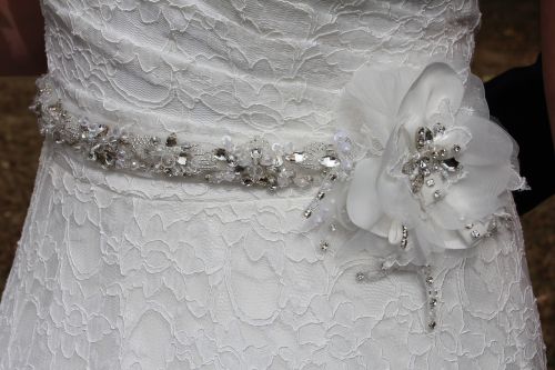 wedding dress decoration