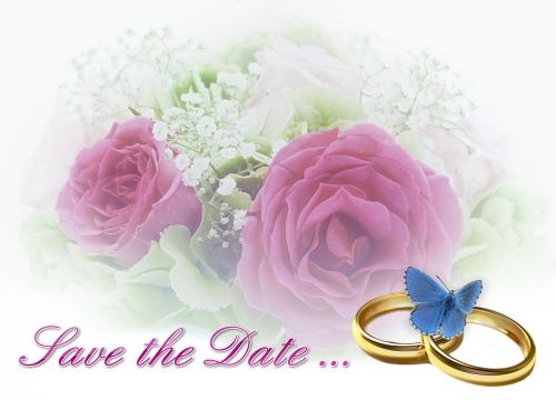 wedding invitation save the date