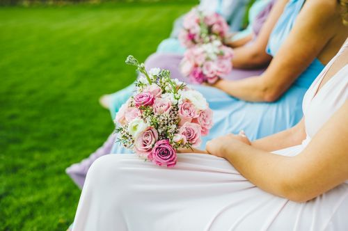 wedding flowers bridesmaid