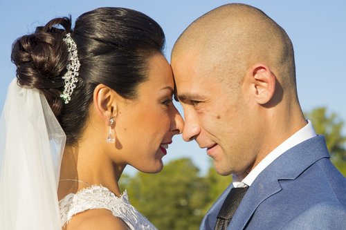 wedding  bride  couple