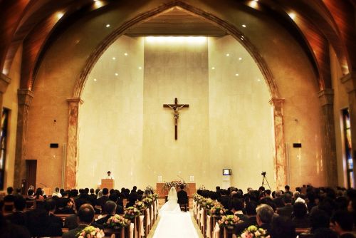 wedding marriage 教堂