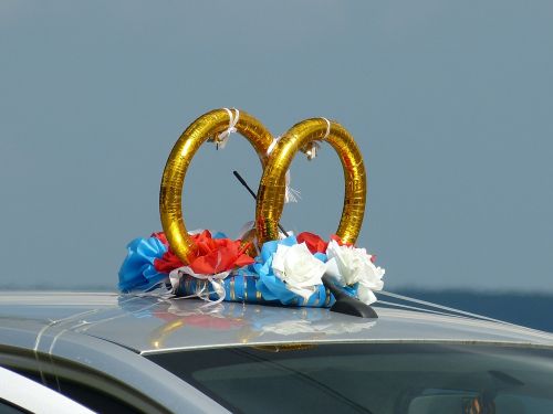 wedding wedding car ring