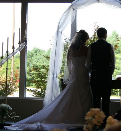 wedding bride groom