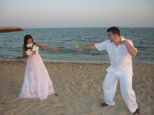 wedding beach marriage