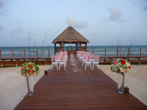wedding decoration beach