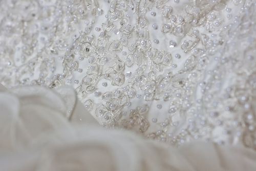 wedding dress white