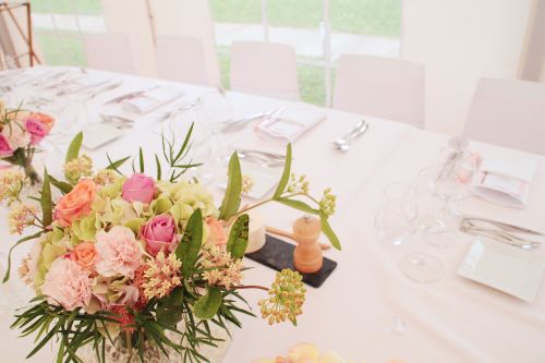 wedding ceremony flowers