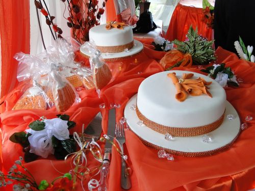 wedding cake reception decoration