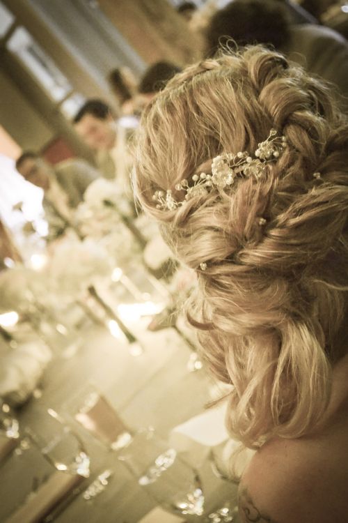 wedding hair bridal