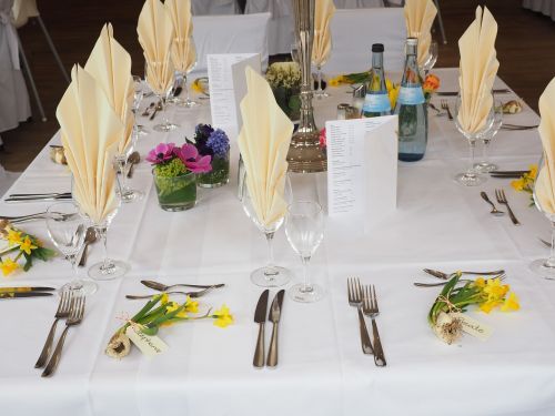 wedding table ballroom hall