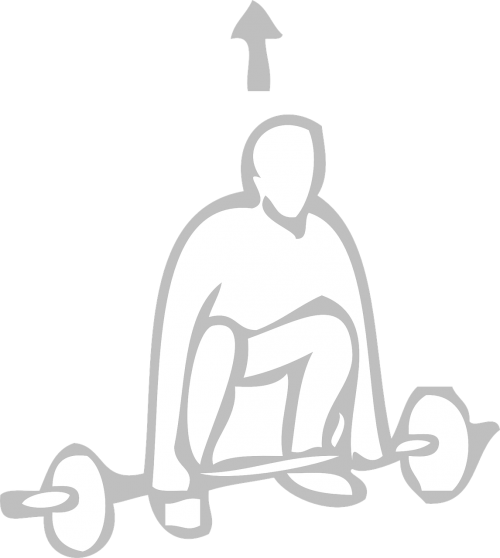 weight lifting man