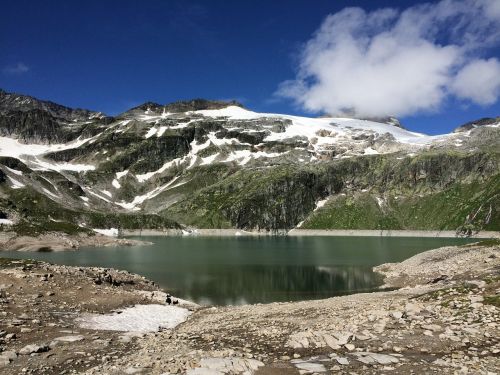 weißsee mountains austria