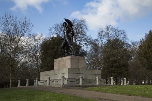 Wellington Monument In Hyde Park