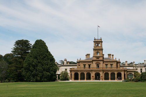 werribee park  historical building  architecture