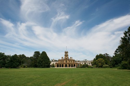 werribee park  historical building  architecture