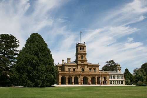 werribee park  historical building  architecture