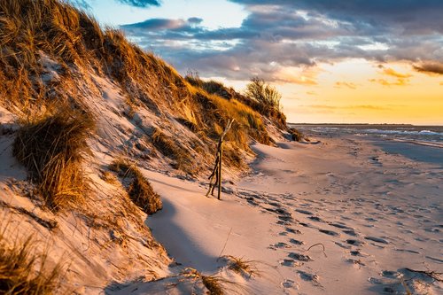 west beach  baltic sea  dunes