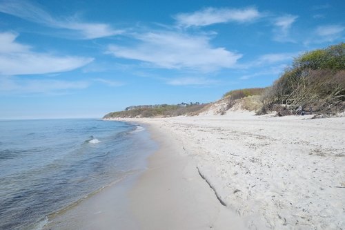 west beach  sea  baltic sea
