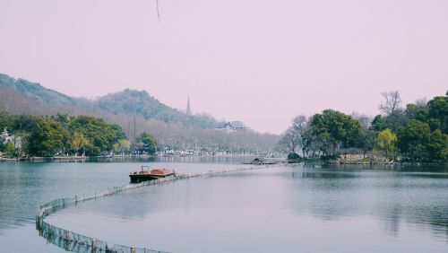 west lake the scenery hangzhou