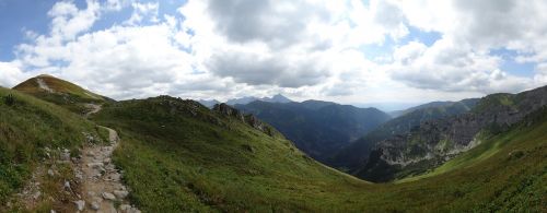 western tatras mountains trail