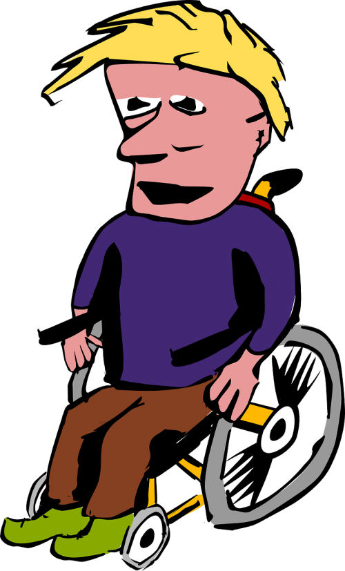 wheel wheelchair handicap