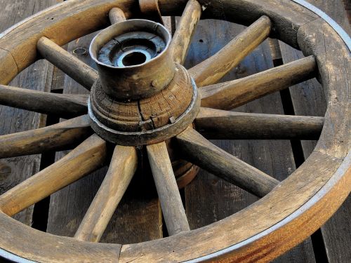 wheel wagon wheel wooden wheel
