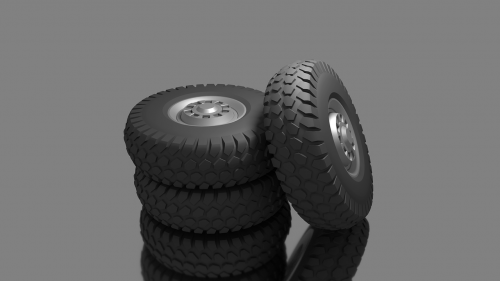 wheel rubber circle