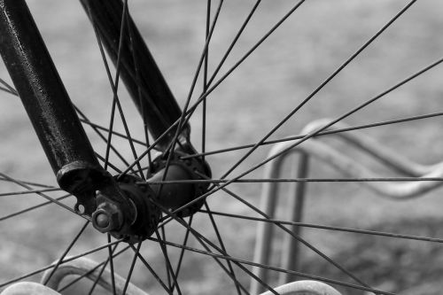 wheel bike detail