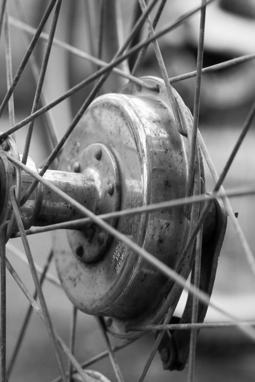 wheel bike detail