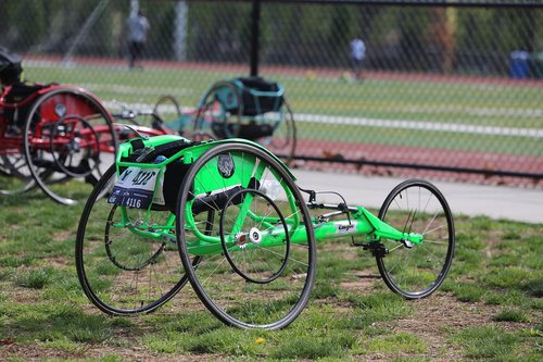 wheel  race wheelchair  track