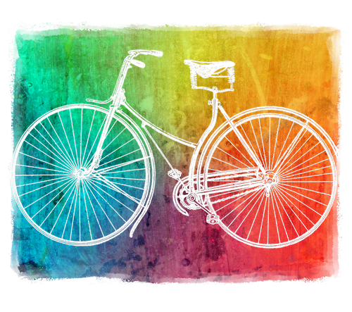 wheel  bike  colorful