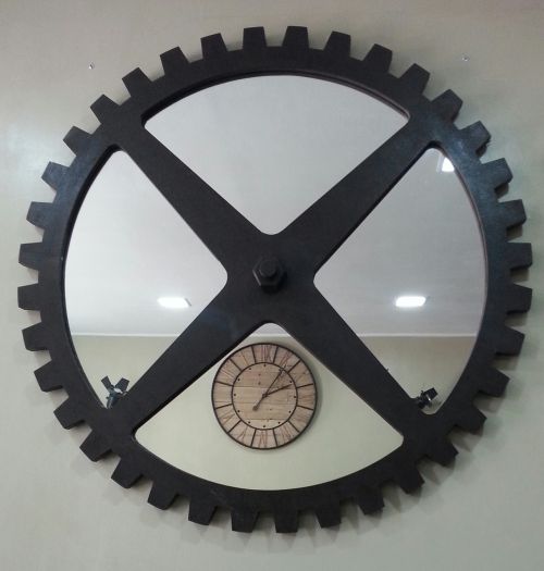 wheel kitchen clock