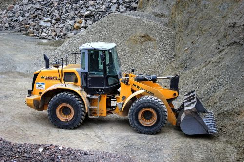 wheel loader quarry quarry operation